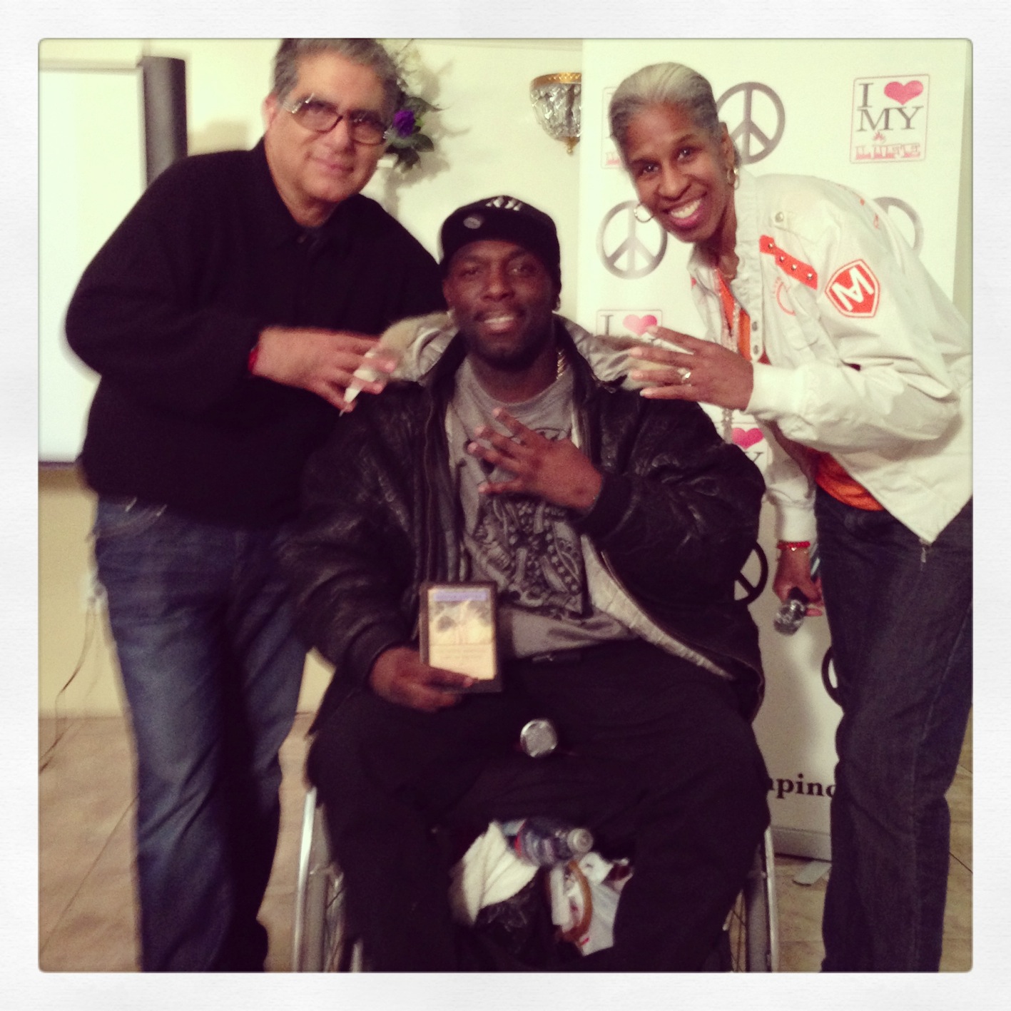 Fourwheel sā Hip Hop artist, Deepak Chopra, and Erica Ford ...